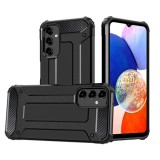Husa telefon compatibila samsung galaxy a14 4g / 5g, tech armor antisoc, negru
