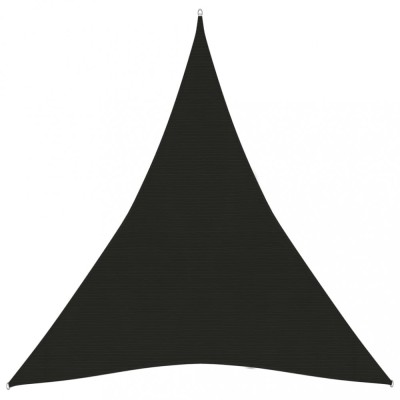 Gossi panza parasolar, negru, 4x5x5 m, hdpe, 160 g/m2 foto