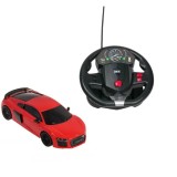 Masina cu telecomanda volan Audi R8