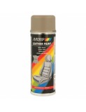 Vopsea Spray Piele Bej-Gri Motip 200ml, Retus Piele Auto, Vinil, Uscare Rapida