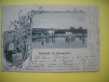 HOPCT 508 D SUVENIR DIN BASARABIA COSTUM 1908 SUPERBA -RARA ROMANIA -[STAREA CARE SE VEDE ]--CIRCULATA