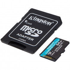 Kingston 64GB microSDXC Canvas Go Plus 170R A2 U3 V30 Card + ADP EAN: 740617301045 foto