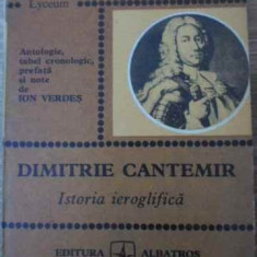 ISTORIA IEROGLIFICA. TEXTE COMENTATE-DIMITRIE CANTEMIR