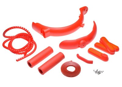 Set accesorii trotineta electrica Xiaomi M365/Pro, culoare rosu Cod:HXI5515R foto