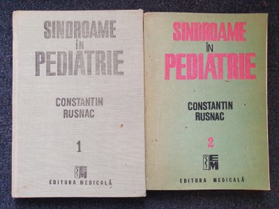 SINDROAME IN PEDIATRIE - Rusnac (2 volume) foto