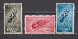 FERNANDO POO 1965 FAUNA INSECTE MI. 238-240 MNH, Nestampilat