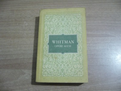 Walt Whitman - Opere alese foto