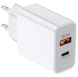 Cumpara ieftin Incarcator Rapid Universal ZK-05 cu 2 Porturi Usb 3.0A si Usb C 3.4A