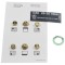 SET DUZE GAZ PROPAN/ BUTAN G30 30MBAR 4431910051 pentru aragazuri si plite ARCELIK / BEKO