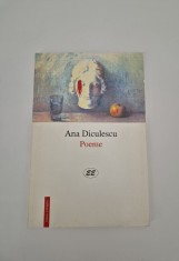 Carte cu autograf Ana Diculescu Poeme
