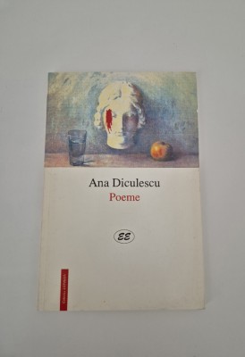 Carte cu autograf Ana Diculescu Poeme foto