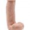 Realiste cu testicule - Get Real Dildo 15 cm cu Testicule - Natural