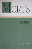 Thomas Morus - Utopia (Editia Editura Stiintifica, 1958) biblioteca filozofica