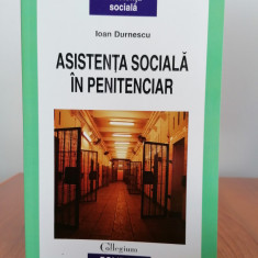 Ioan Durnescu, Asistența socială în penitenciar