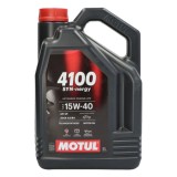Ulei Motul 4100 SYN-NER 15W40 5 litri , Protectie fiabila E i performanta constanta pentru motoare moderne