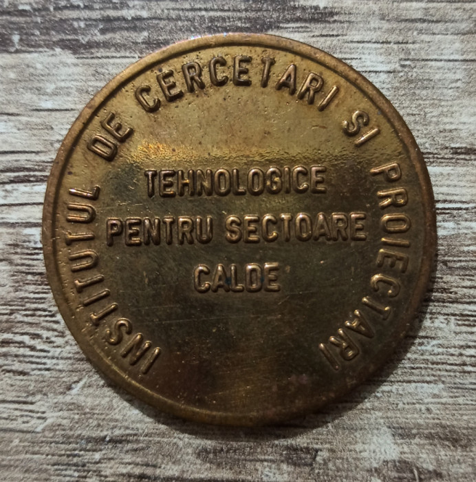 Medalie I.C.P.T.S.C., in semn de pretuire pentru munca depusa