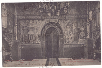 3607 - IASI, Familia Regala, Pictura Murala, Royalty - old postcard - used 1906 foto