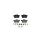 Placute frana CITROEN C4 II B7 ATE 13046027612