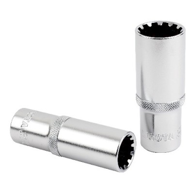 Cheie Tubulară Spline 1/2&amp;quot;, CrV SW 11, 76mm, GearLock - Profesională foto