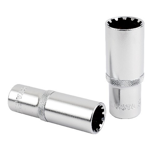 Cheie Tubulară Spline 1/2&quot;, CrV SW 11, 76mm, GearLock - Profesională