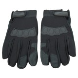 Manusi cu elemente de protectie, cu destinatie Moto, ATV, SSV, QUAD, culoare Neagra FAVLine Selection