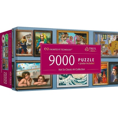 PUZZLE TREFL UFT 9000 COLECTIE DE ARTA foto