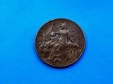 10 Centimes 1916 Franta- XF-mai rar (Madrid)