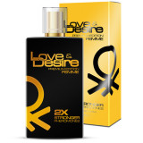 Parfum natural cu feromoni, Love &amp; Desire GOLD, SHS,pentru femei, 100 ml