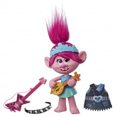 Figurina muzicala Trolls Poppy Pop to Rock foto