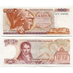 Grecia 1978 - 100 drachm UNC