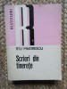 Titu Maiorescu Scrieri de tinerete Ed. Dacia 1981
