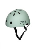 Casca Bicicleta Copii Momi Green Matt, 47-58cm, ABS+EPS, Protectie si Confort, Ajustabila, Ventilatie