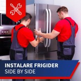 Instalare frigider Side by side (cu racord la apa)