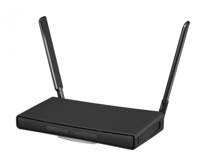 hAP ax3, RouterOS licenta L6, 4 x Gigabit, 1 x 2.5 Gigabit PoE IN/OUT, 2.4/5GHz, USB, WPA3 - MikroTik C53UiG+5HPaxD2HPaxD