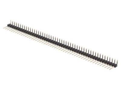 Conector şir pini 50P 90&amp;deg; aurit foto