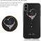 Husa Kingxbar pentru Apple iPhone X design Cristale - Silver