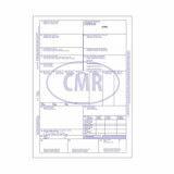 CMR-uri Personalizate A4 in 3 Exemplare, 50 Seturi/Carnet, Tipar 1+0, Formulare Autocopiative Personalizate, CMR Personalizat, Tipizate Personalizate