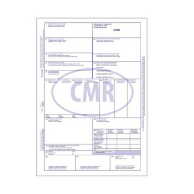 CMR-uri Personalizate A4 in 3 Exemplare, 50 Seturi/Carnet, Tipar 1+0, Formulare Autocopiative Personalizate, CMR Personalizat, Tipizate Personalizate foto