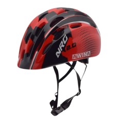 Casca bicicleta copii Awina M (rosu-negru)
