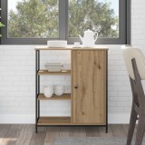 VidaXL Bufet Artisan Stejar 70x30x80 cm Lemn prelucrat