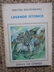 LEGENDE ISTORICE-DIMITRIE BOLINTINEANU