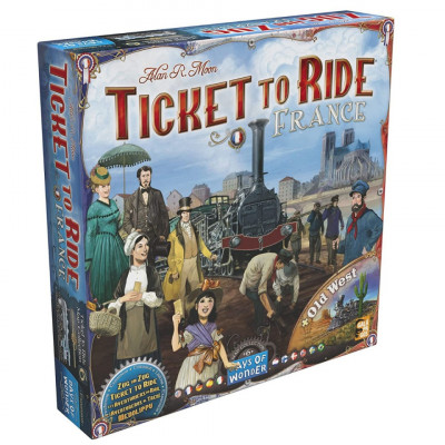 ExtensieTicket to Ride Map Collection France &amp;amp; Old West, limba engleza foto