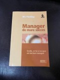 Nic Peeling - Manager de mare succes