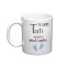 Cana alba personalizata &bdquo;Te iubim, tati! Esti eroul nostru&rdquo;, INOVATIX&reg;. 330ml