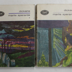 MARILE SPERANTE de CHARLES DICKENS , VOLUMELE I - II , 1981
