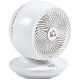 Cumpara ieftin HOMCOM Ventilator cu Oscilare 70&deg; și &Icirc;nclinare 90&deg;, 3 Viteze, Flux Aer Puternic, Design Modern | Aosom Romania