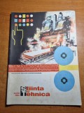 stiinta si tehnica martie 1965-locomotive,avionul tu-134,uzinele chimice turda