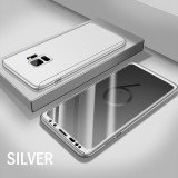 Husa Samsung Galaxy S9, FullBody Argintiu, acoperire completa 360 grade cu folie de protectie gratis