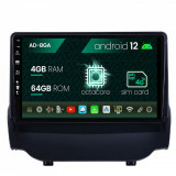 Navigatie Ford EcoSport (2013-2016) Android 12, A-octacore 4GB RAM + 64GB ROM, 9 Inch AD-BGA9004+BGRKIT118