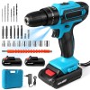 Masina de gaurit si insurubat, 28V, 1350 RPM, cu 2 acumulatori, 24 accesorii